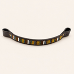 Afbeelding laden in galerijweergave, Frontal cheval en perles et cuir Gigi Titan