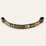 Afbeelding laden in galerijweergave, Frontal cheval en perles et cuir Gigi Scottie