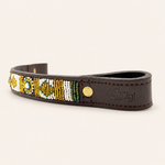 Afbeelding laden in galerijweergave, Frontal cheval en perles et cuir Gigi Scottie