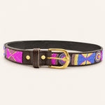 Charger l'image dans la galerie, Ceinture en perles et cuir Gigi Olga