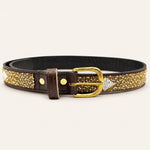 Afbeelding laden in galerijweergave, Ceinture en perles et cuir Gigi Coast
