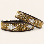 Bild in Galerieansicht laden, Collier pour chien en perles et cuir Gigi Coast