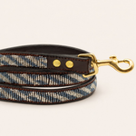 Afbeelding laden in galerijweergave, Laisse pour chien en perles et cuir Gigi Zenya
