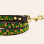 Afbeelding laden in galerijweergave, Laisse pour chien en perles et cuir Gigi Olive