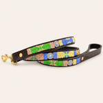 Load image into Gallery viewer, Laisse pour chien en perles et cuir Gigi Charlie