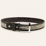 Afbeelding laden in galerijweergave, Ceinture en perles et cuir Gigi Nova Light