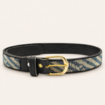 Afbeelding laden in galerijweergave, Ceinture en perles et cuir Gigi Zenya