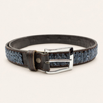 Afbeelding laden in galerijweergave, Ceinture en perles et cuir Gigi Nova