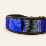 Bild in Galerieansicht laden, Collier pour chien en perles et cuir Gigi Chapka