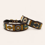 Afbeelding laden in galerijweergave, Collier pour chien en perles et cuir Gigi Scottie