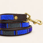 Bild in Galerieansicht laden, Laisse pour chien en perles et cuir Gigi Chapka