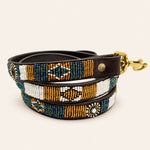 Charger l'image dans la galerie, Laisse pour chien en perles et cuir Gigi Scottie